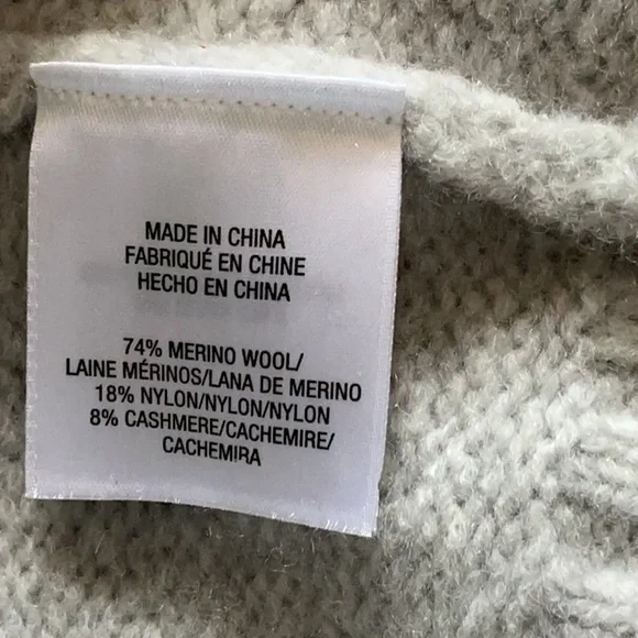 Favorite Daughter The Leigh Collar Sweater Vest in size small grey - Picture 5 of 5